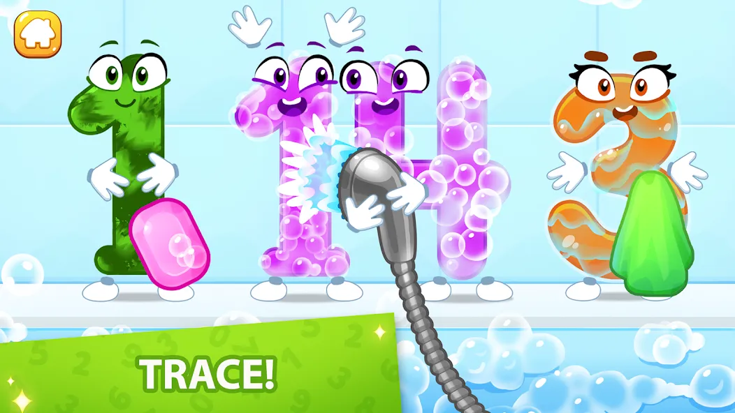 Numbers for kid Learn to count МОД/Взлом [Меню, Бесконечные монеты и Открытые уровни] Screenshot 4