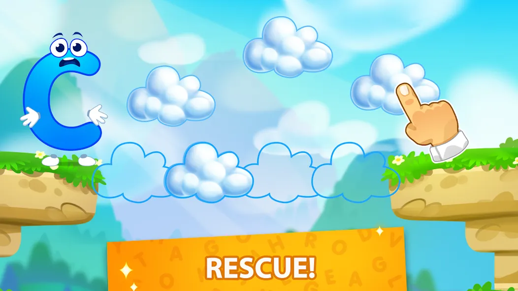 ABC kids! Alphabet, letters МОД/Взлом [Все открыто, Дополнительные деньги и Меню MOD] Screenshot 4
