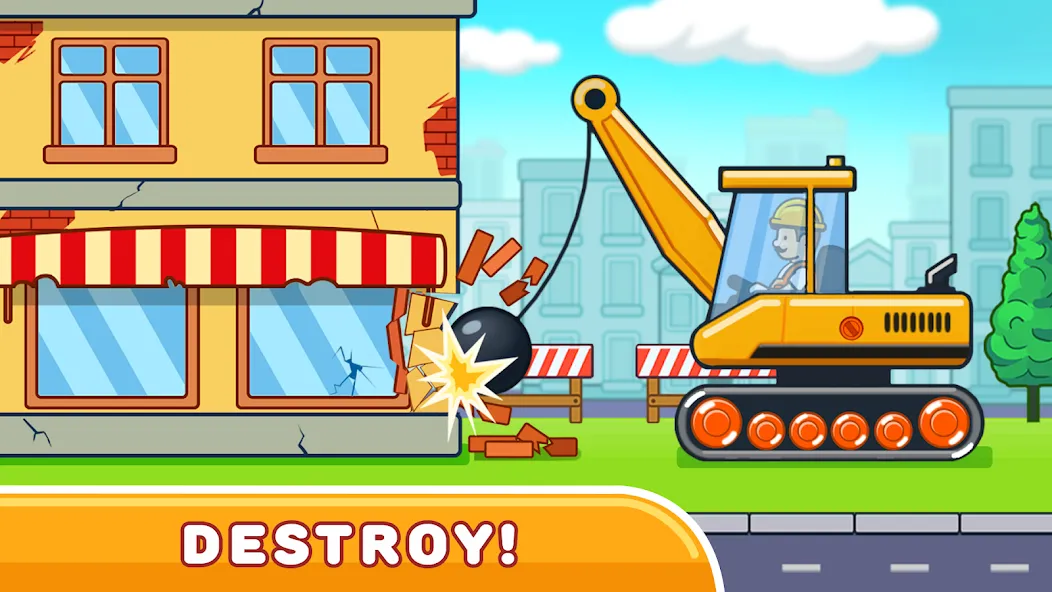Car & Games for kids building МОД/Взлом [Бесконечные деньги, Монеты и Мега MOD] Screenshot 3