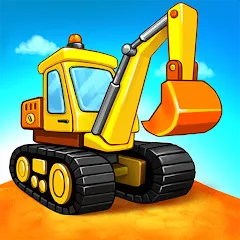Скачать Взломанная Car & Games for kids building на андроид с разблокированными машинками бесплатно