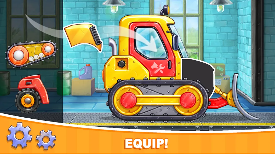Car games Bulldozer for kids 5 МОД/Взлом [Бесконечные деньги, Монеты и Мега MOD] Screenshot 1
