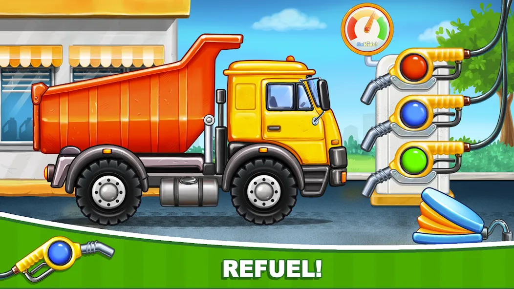 Car games Bulldozer for kids 5 МОД/Взлом [Бесконечные деньги, Монеты и Мега MOD] Screenshot 2