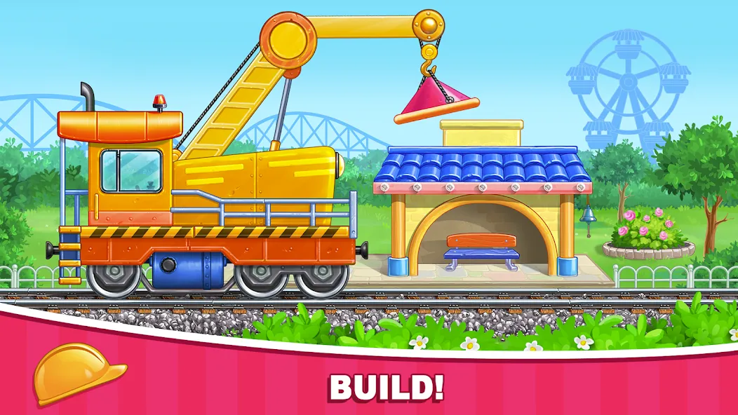 Car games Bulldozer for kids 5 МОД/Взлом [Бесконечные деньги, Монеты и Мега MOD] Screenshot 4