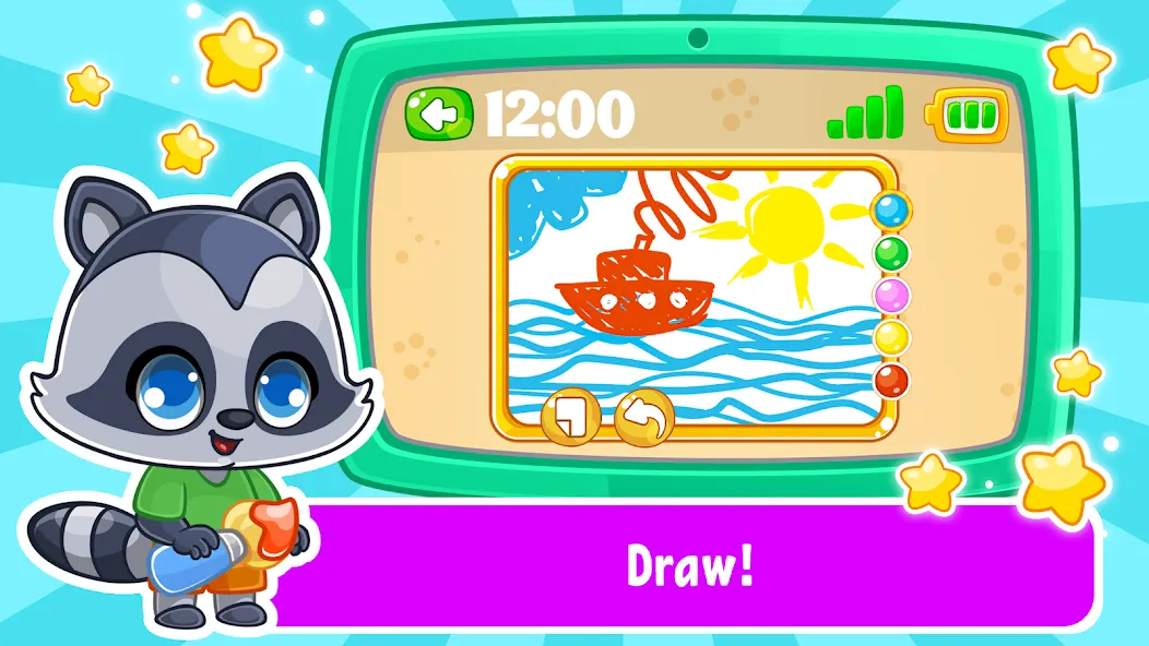 Babyphone & tablet: baby games МОД/Взлом [Меню, Бесконечные монеты и Открытые уровни] Screenshot 4