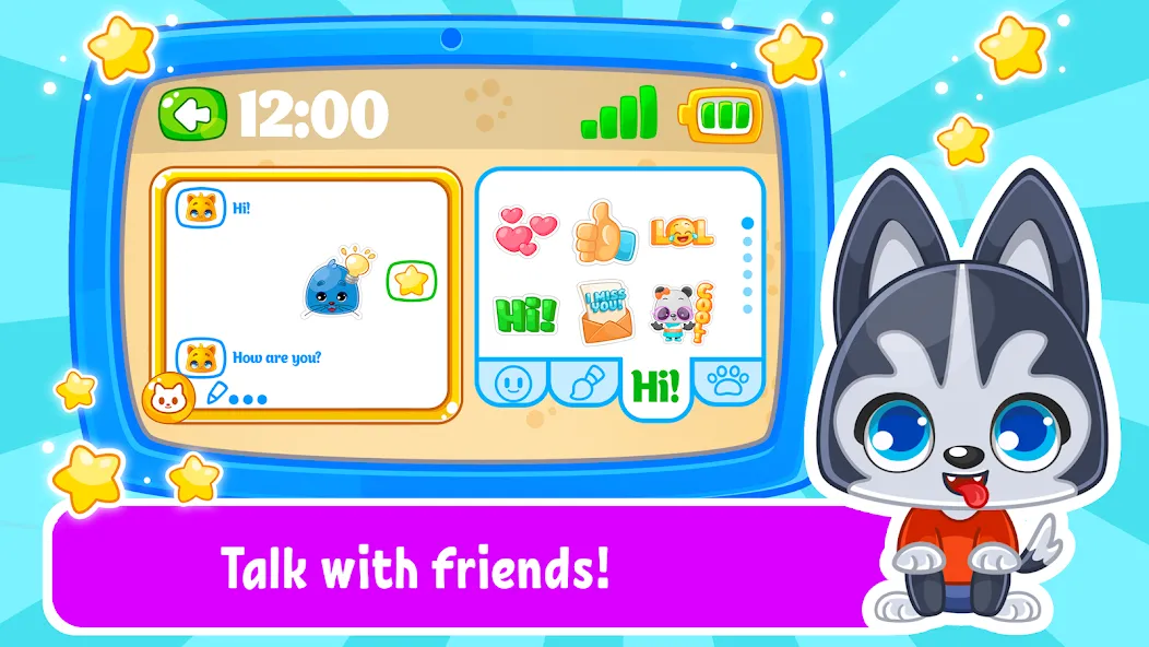 Babyphone & tablet: baby games МОД/Взлом [Меню, Бесконечные монеты и Открытые уровни] Screenshot 5