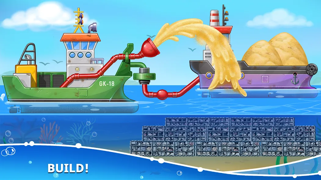 Island building! Build a house МОД/Взлом [Деньги, Монеты и Меню MOD] Screenshot 4