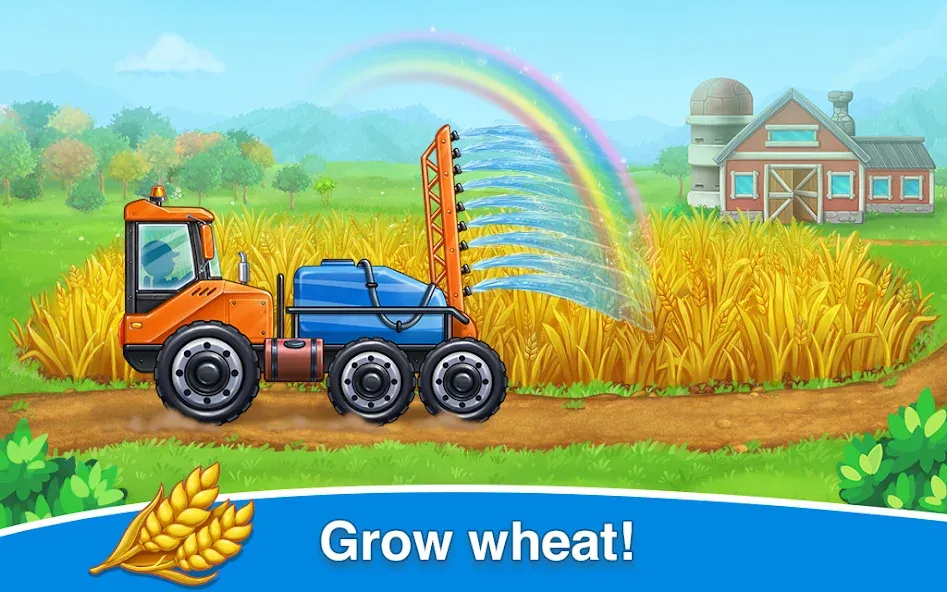Farm land & Harvest Kids Games МОД/Взлом [Деньги, Монеты и Меню MOD] Screenshot 3