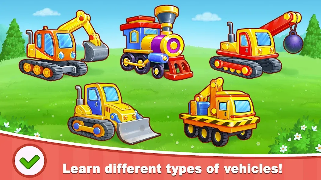 Train Games for Kids: station МОД/Взлом [Меню, Бесконечные монеты и Открытые уровни] Screenshot 5