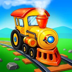 Скачать Train Games for Kids: station Взлом (Все поезда и уровни разблокированы) на Android бесплатно