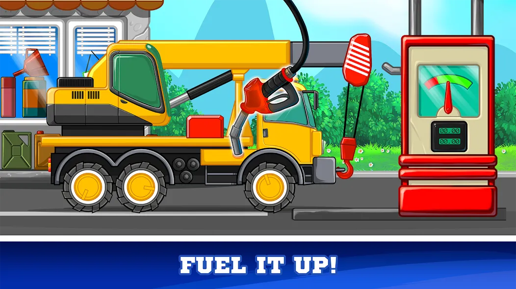 Kids Cars Games build a truck МОД/Взлом [Бесконечные деньги, Монеты и Мега MOD] Screenshot 4