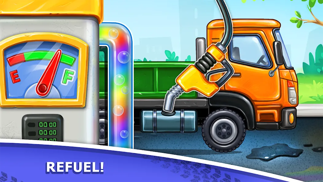 Truck games - build a house МОД/Взлом [Деньги, Монеты и Меню MOD] Screenshot 2