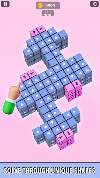 Tap Away: Puzzle Games (Тап Эвей 3Д) МОД/Взлом [Много монет, Открытые уровни и Мега MOD] Screenshot 4