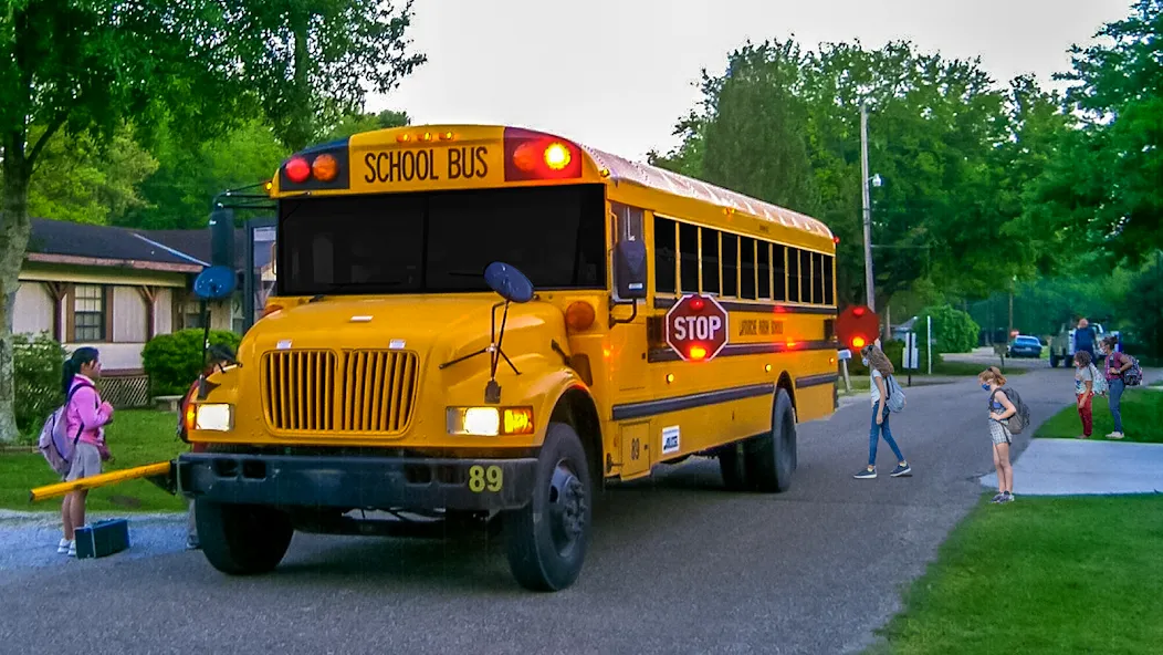 School Bus Transport Simulator (Школьный Автобусный Транспортный Симулятор) МОД/Взлом [Много монет, Открытые уровни и Мега MOD] Screenshot 3