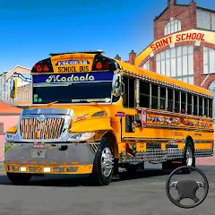 Скачать Взломанная School Bus Transport Simulator (много денег) на Андроид бесплатно