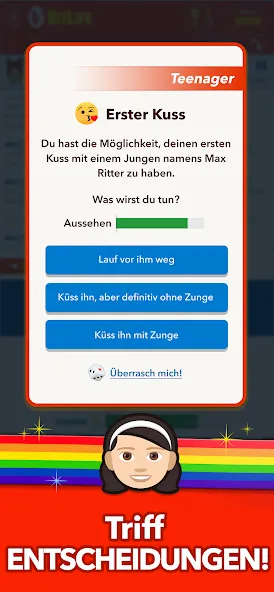 BitLife DE - Lebenssimulation (Битлайф ДЕ) МОД/Взлом [Бесконечные деньги, Монеты и Мега MOD] Screenshot 2