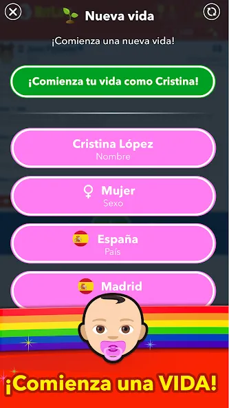 BitLife Español МОД/Взлом [Много монет, Открытые уровни и Мега MOD] Screenshot 1