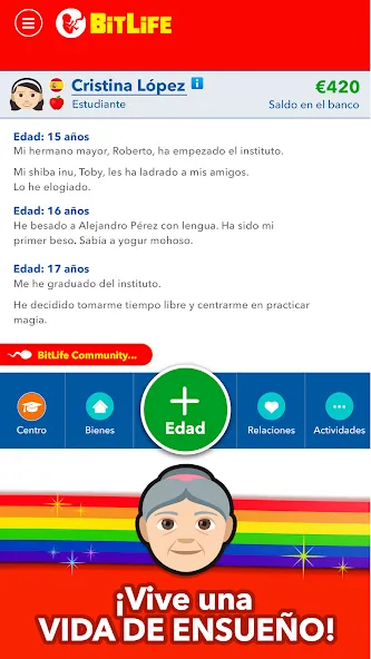 BitLife Español МОД/Взлом [Много монет, Открытые уровни и Мега MOD] Screenshot 4