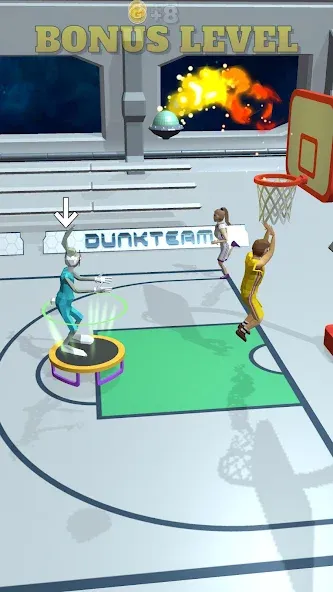 Dunk Team (Данк Тим) МОД/Взлом [Много денег, Монет и Все открыто] Screenshot 3