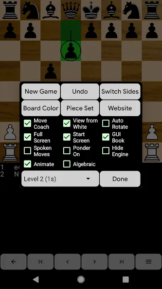 Chess for Android (Шахматы для ) МОД/Взлом [Все открыто, Дополнительные деньги и Меню MOD] Screenshot 3