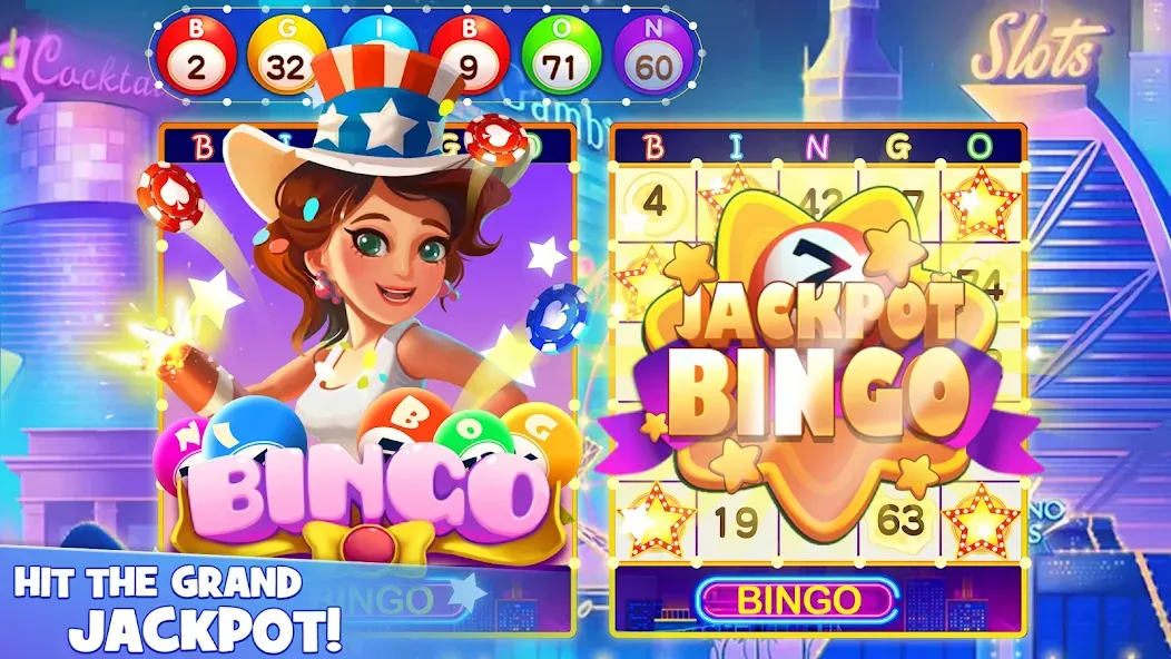 Bingo Lucky: Play Bingo Games (Бинго Лаки) МОД/Взлом [Все открыто, Дополнительные деньги и Меню MOD] Screenshot 2