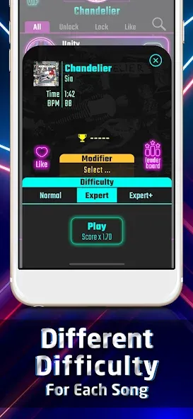 Beat Swiper (Бит Свайпер) МОД/Взлом [Много денег, Монет и Все открыто] Screenshot 4