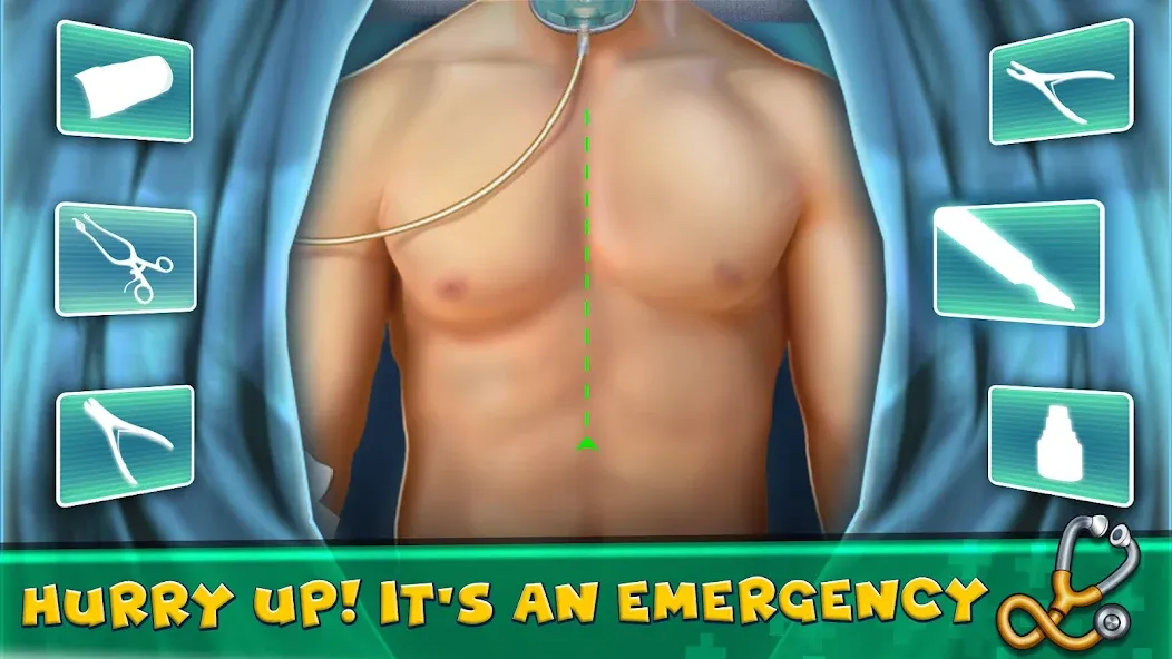 Hospital Surgeon: Doctor Game МОД/Взлом [Много денег, Монет и Все открыто] Screenshot 3