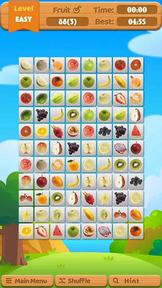 Fruit Connect (Фрукт Коннект) МОД/Взлом [Меню, Бесконечные монеты и Открытые уровни] Screenshot 4