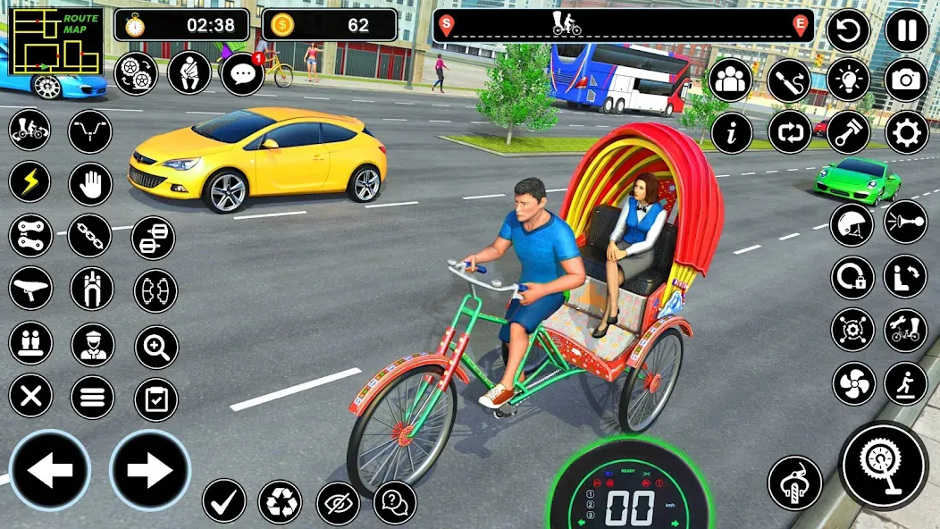 BMX Cycle Games 3D Cycle Race (игры на велосипеде 3D гонка) МОД/Взлом [Бесконечные деньги, Монеты и Мега MOD] Screenshot 3