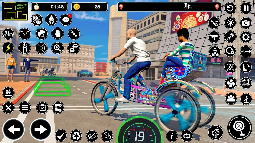 BMX Cycle Games 3D Cycle Race (игры на велосипеде 3D гонка) МОД/Взлом [Бесконечные деньги, Монеты и Мега MOD] Screenshot 4