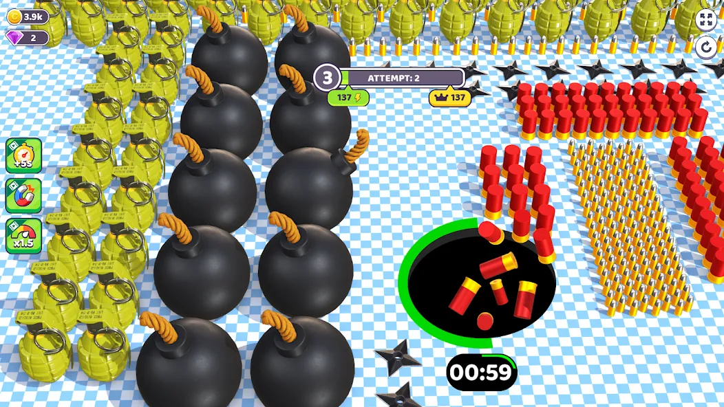 Black Hole Attack Games МОД/Взлом [Деньги, Монеты и Меню MOD] Screenshot 1