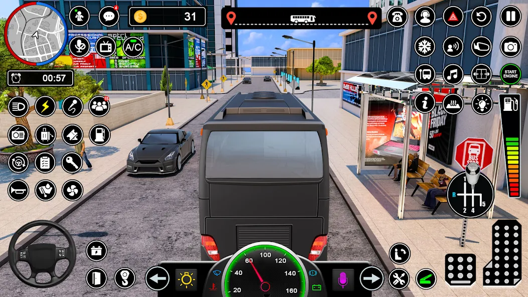 Bus Simulator - Driving Games МОД/Взлом [Бесконечные деньги, Монеты и Мега MOD] Screenshot 3