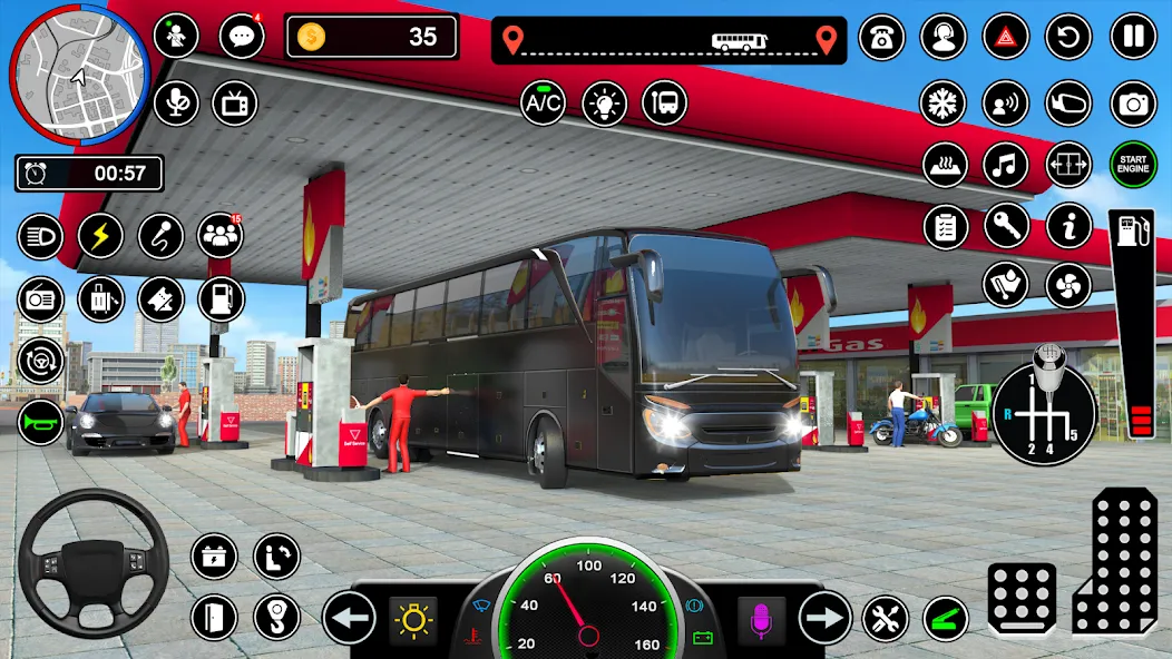 Bus Simulator - Driving Games МОД/Взлом [Бесконечные деньги, Монеты и Мега MOD] Screenshot 5