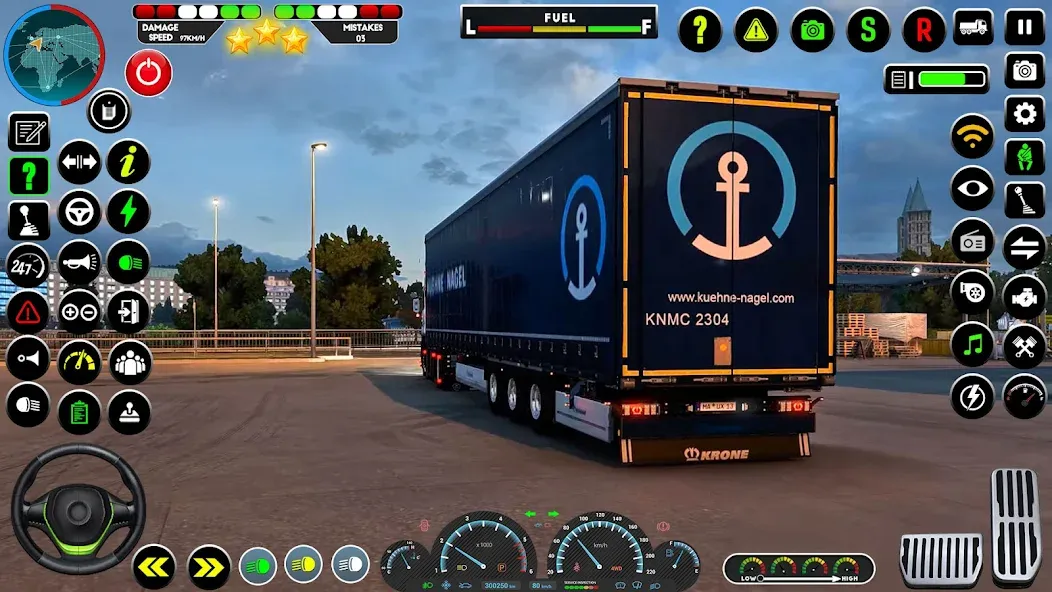 Truck Driving Euro Truck Game МОД/Взлом [Много монет, Открытые уровни и Мега MOD] Screenshot 3