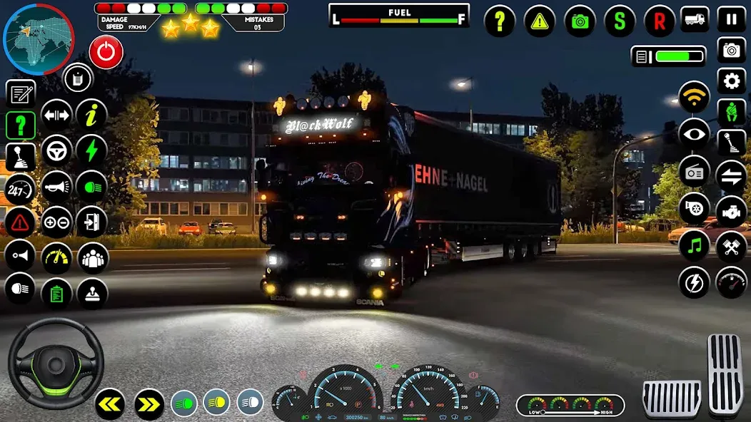 Truck Driving Euro Truck Game МОД/Взлом [Много монет, Открытые уровни и Мега MOD] Screenshot 5