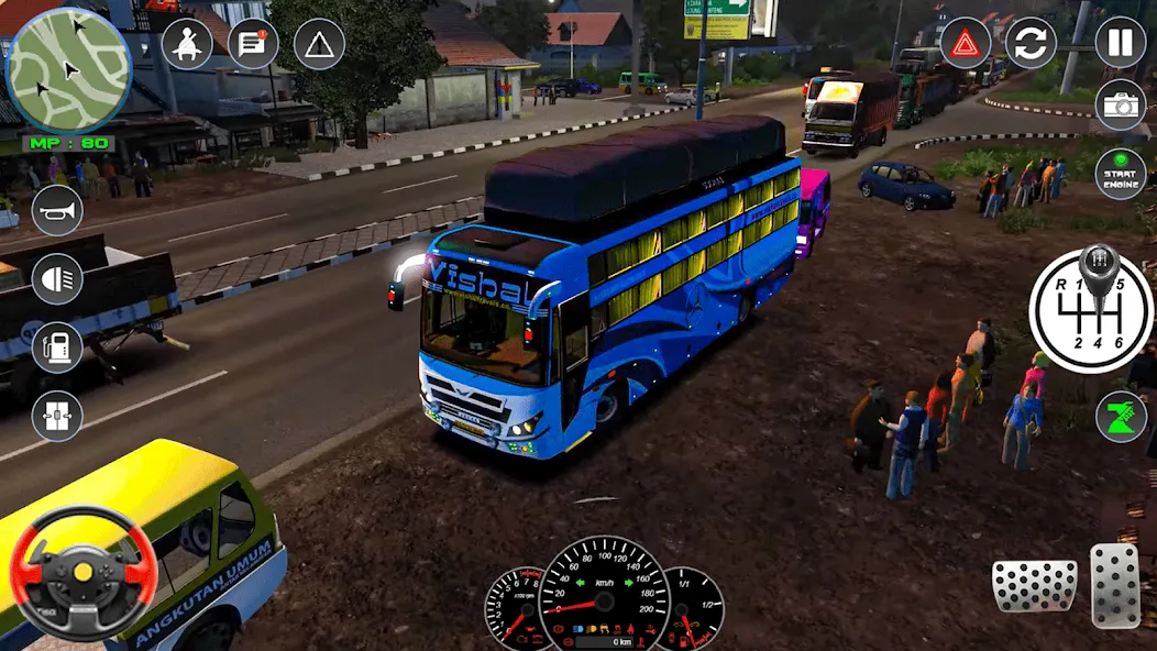 City Bus Driving: Bus Games 3D МОД/Взлом [Много монет, Открытые уровни и Мега MOD] Screenshot 1