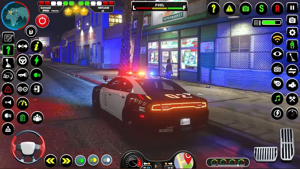 NYPD Police Car Parking Game МОД/Взлом [Деньги, Монеты и Меню MOD] Screenshot 4