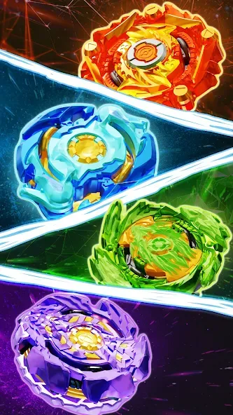 Spinner Battle: Merge Master МОД/Взлом [Все открыто, Дополнительные деньги и Меню MOD] Screenshot 2