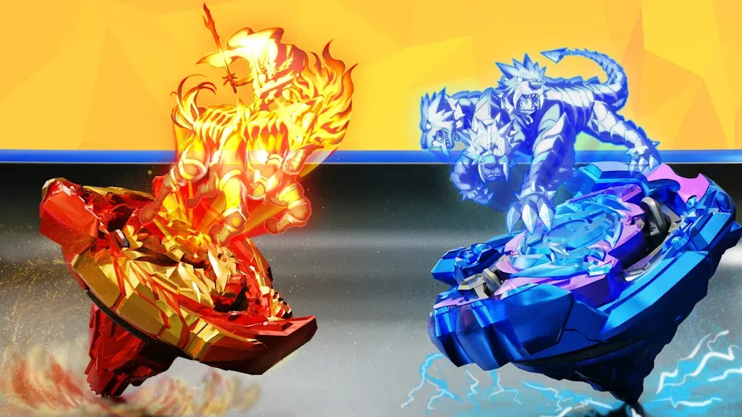 Spinner Battle: Merge Master МОД/Взлом [Все открыто, Дополнительные деньги и Меню MOD] Screenshot 4
