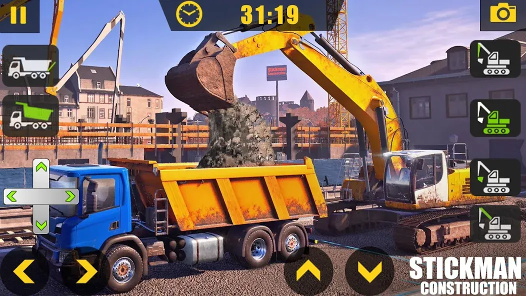 Builder City Construction Game (ткман Городское Строительство) МОД/Взлом [Много денег, Монет и Все открыто] Screenshot 5