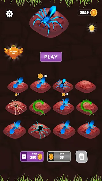 Insect Domination (Инсектдоминация) МОД/Взлом [Все открыто, Дополнительные деньги и Меню MOD] Screenshot 2