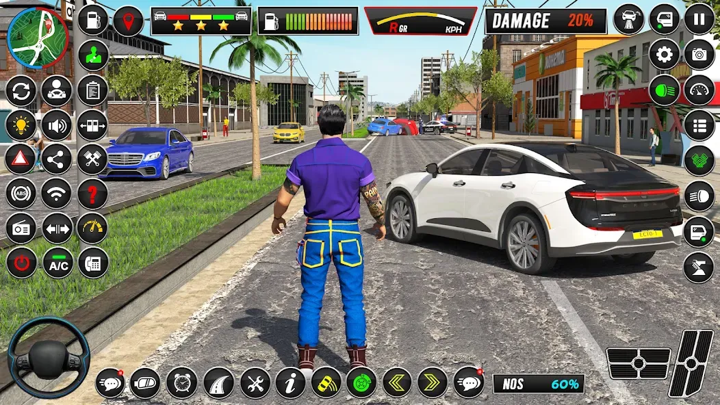 Driving School - Car Games 3D МОД/Взлом [Много монет, Открытые уровни и Мега MOD] Screenshot 1