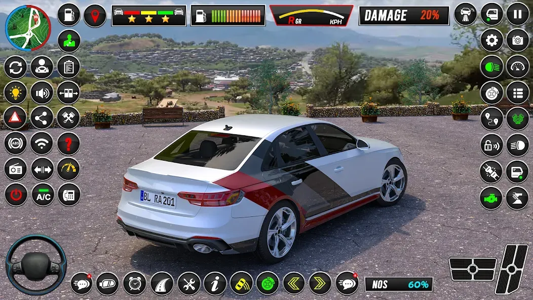 Driving School - Car Games 3D МОД/Взлом [Много монет, Открытые уровни и Мега MOD] Screenshot 4