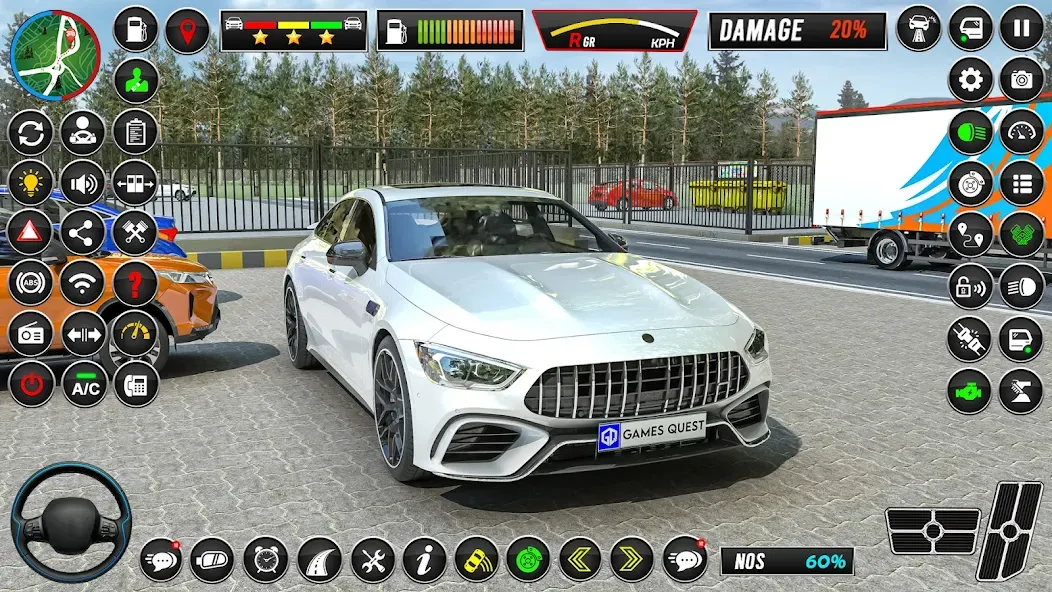 Driving School - Car Games 3D МОД/Взлом [Много монет, Открытые уровни и Мега MOD] Screenshot 5