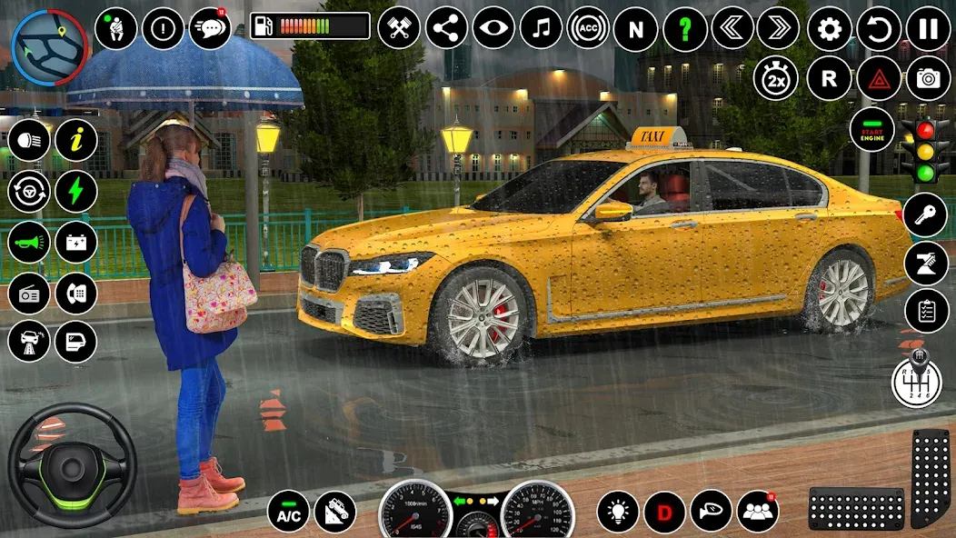 Russian Taxi Driving Simulator МОД/Взлом [Бесконечные деньги, Монеты и Мега MOD] Screenshot 3