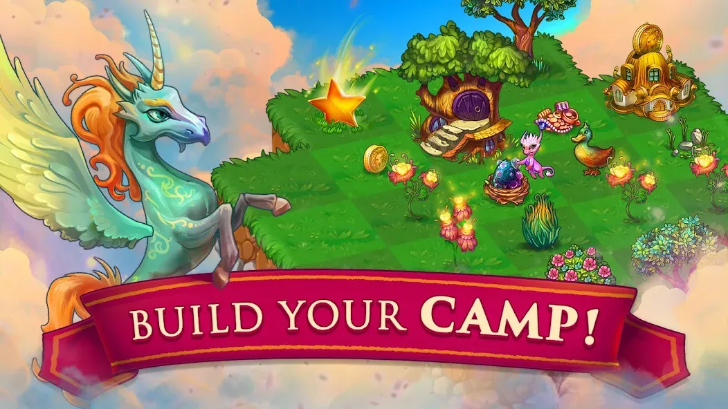 Merge Dragons! МОД/Взлом [Бесконечные деньги, Монеты и Мега MOD] Screenshot 4