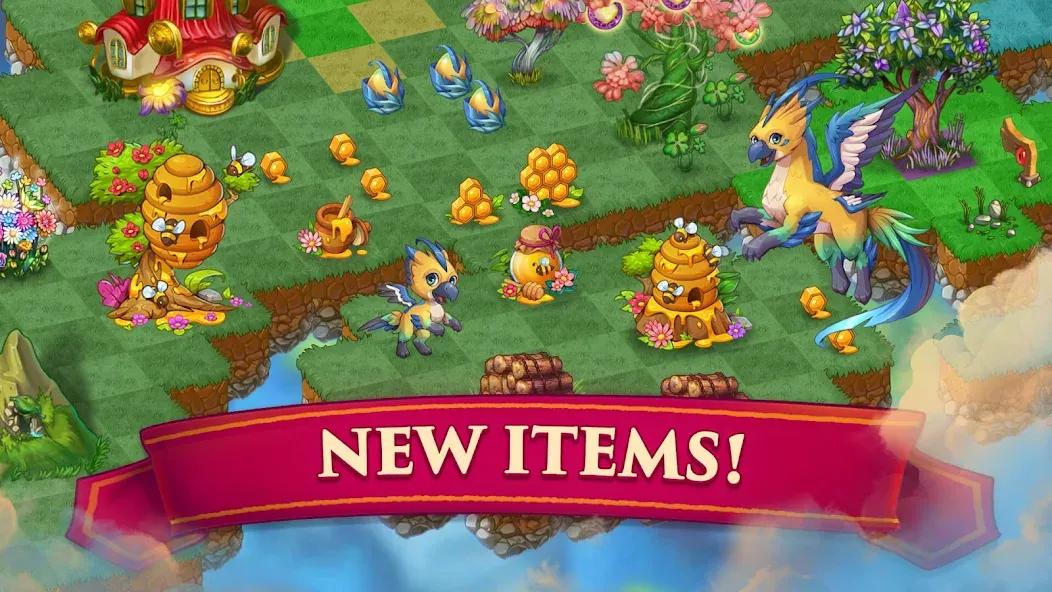 Merge Dragons! МОД/Взлом [Бесконечные деньги, Монеты и Мега MOD] Screenshot 5