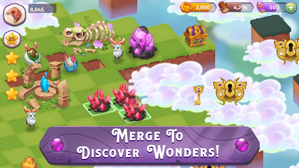 Merge Magic! МОД/Взлом [Много монет, Открытые уровни и Мега MOD] Screenshot 1