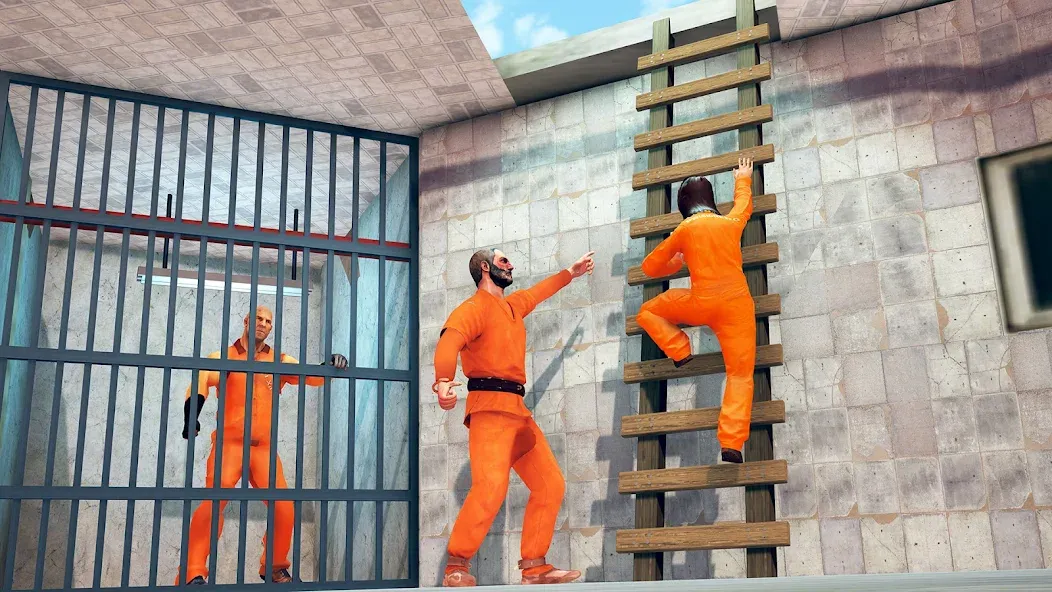 Prison Escape- Jail Break Game (Побег из тюрьмы 3D) МОД/Взлом [Бесконечные деньги, Монеты и Мега MOD] Screenshot 5