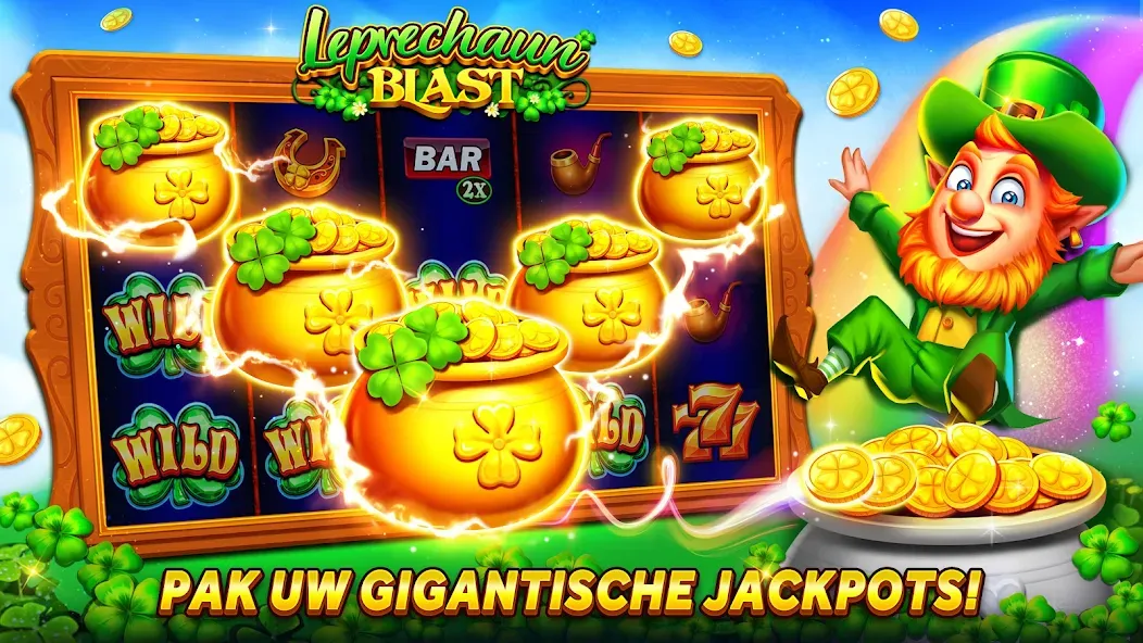 Jackpot World™ - Slots Casino (Джекпот Ворлд) МОД/Взлом [Деньги, Монеты и Меню MOD] Screenshot 1
