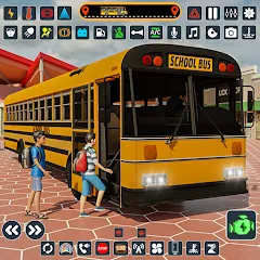 Скачать School Bus 3d : City Bus Games Взлом (Много денег) на Андроид бесплатно